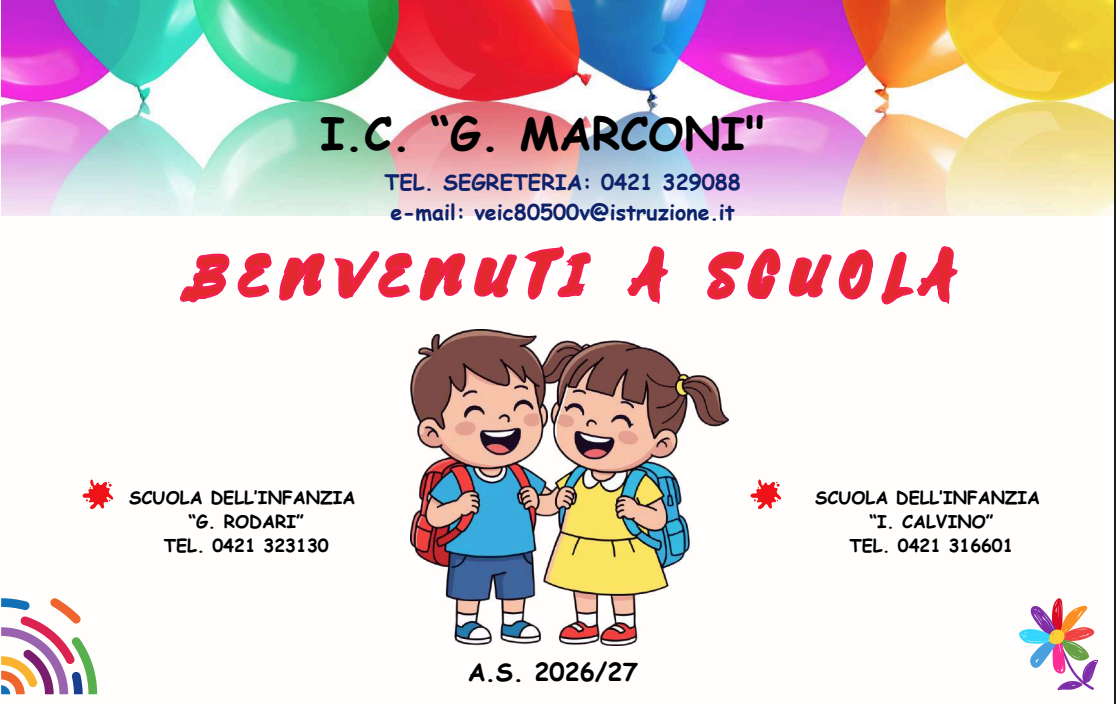 Libretto accoglienza scuole dell'infanzia dell'I.C. Marconi